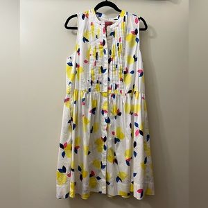 Kate spade dress lemon